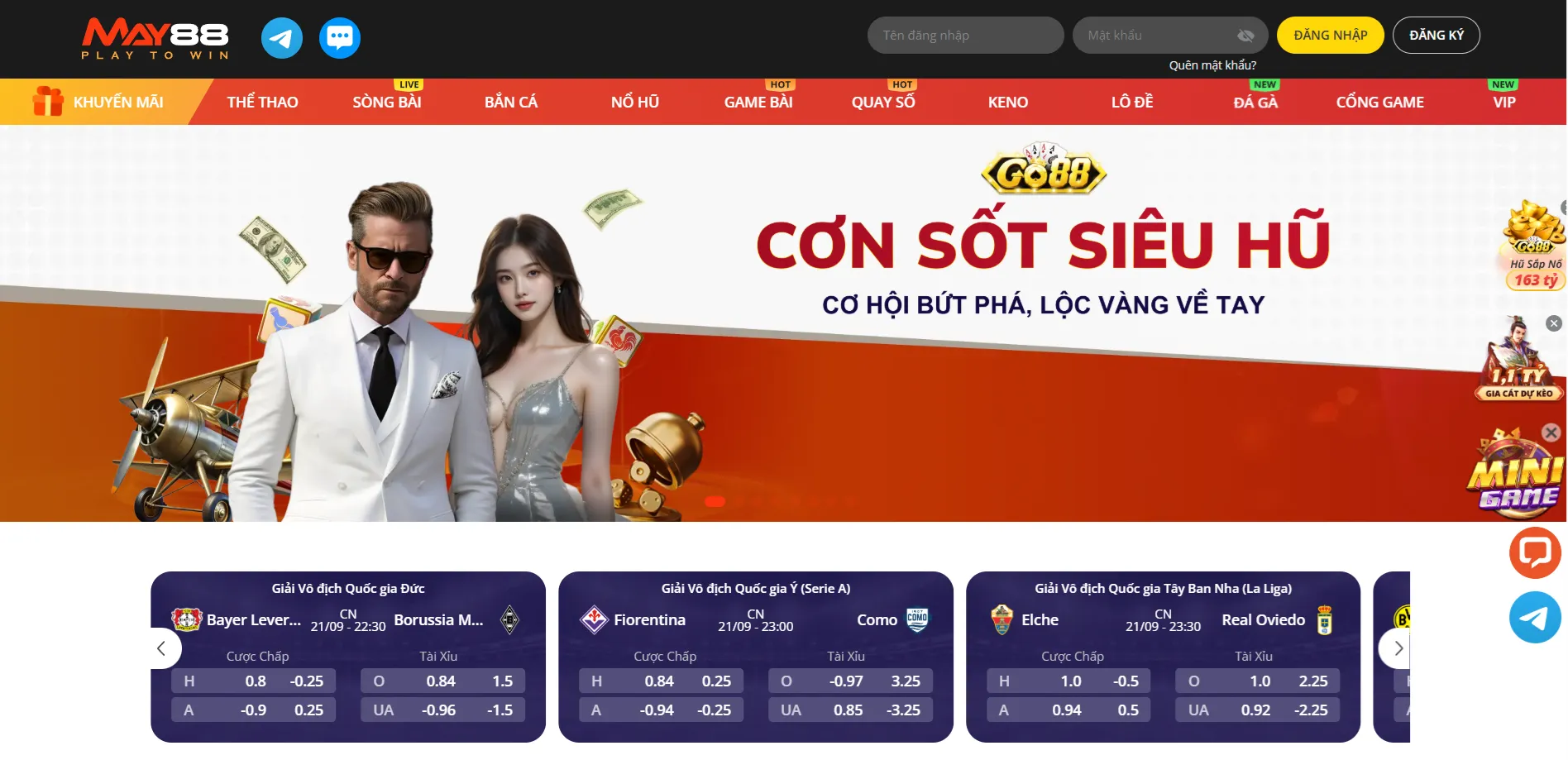 May88 đang rất hot hiện nay