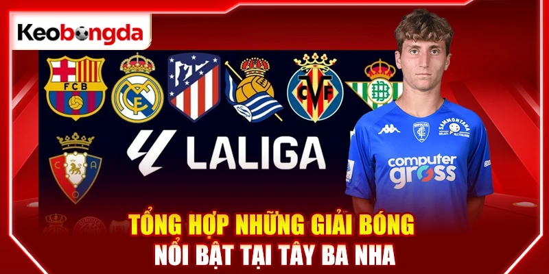 Tổng hợp những giải bóng nổi bật tại Tây Ban Nha