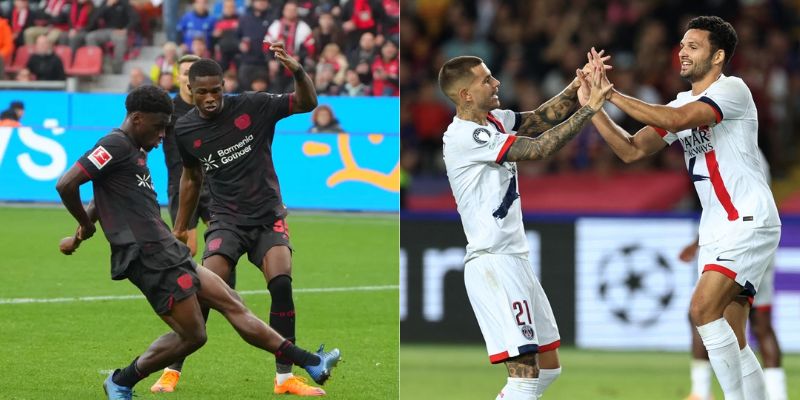Bayer Leverkusen vs PSG sẽ là trận đấu hấp dẫn